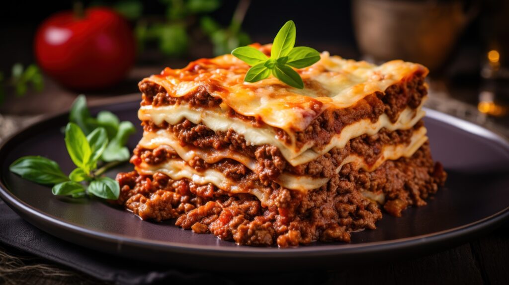 Lasagna tradizionale facile di cucina italiana