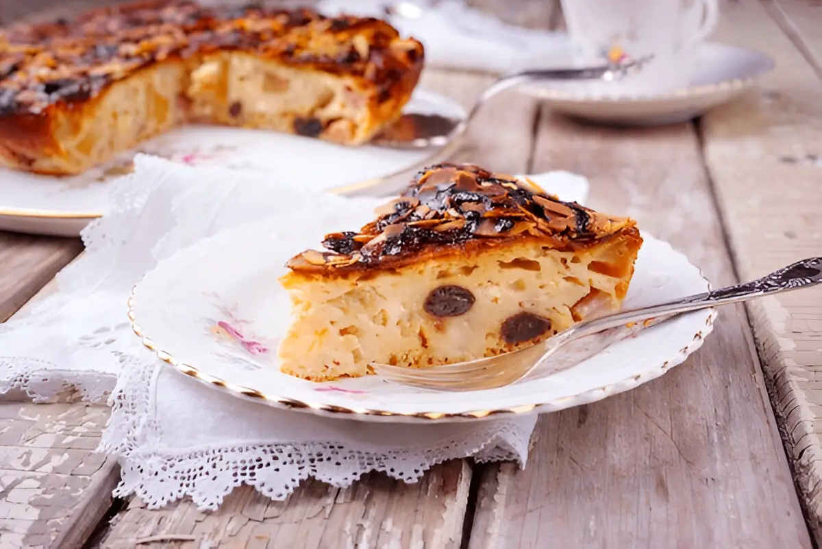 Torta di mele cremosa, ricetta fatta in casa