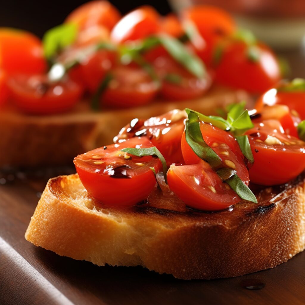 Bruschetta al Pomodoro Servita