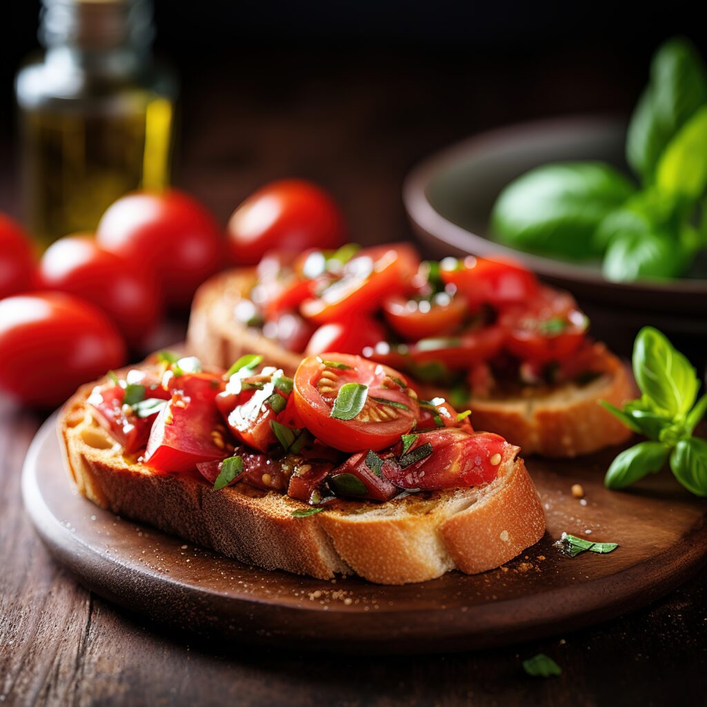 Bruschetta al Pomodoro ricette facili fatta in casa