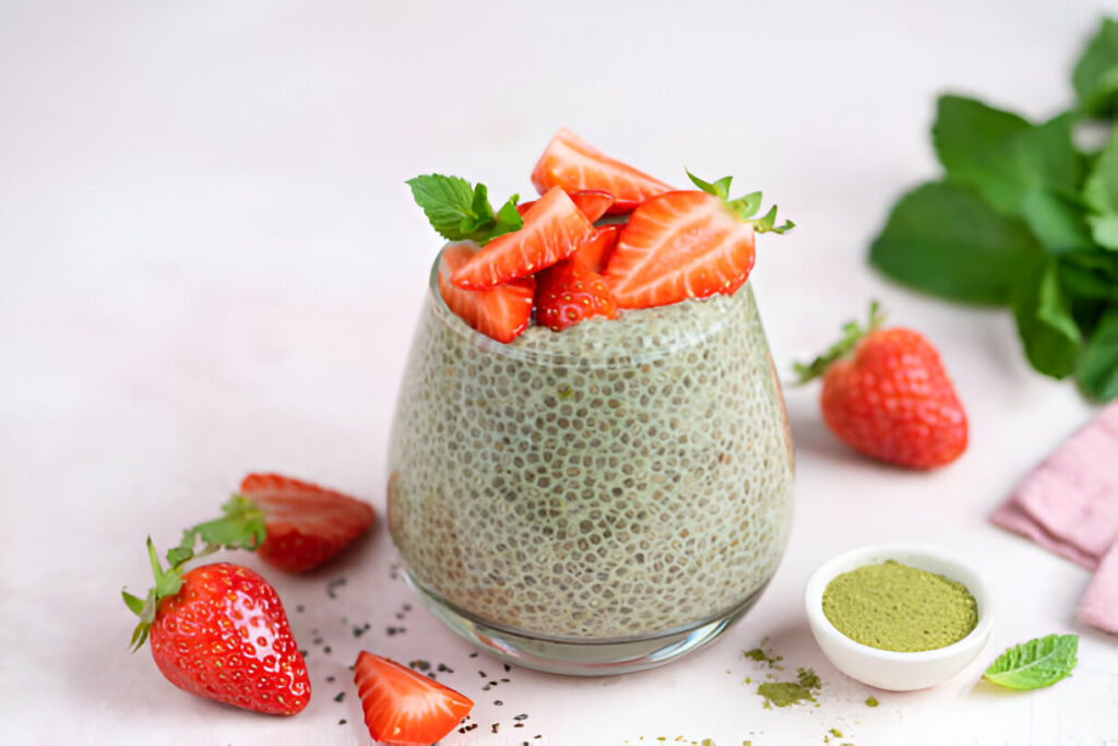 Chia Pudding con Latte di Cocco e Frutta