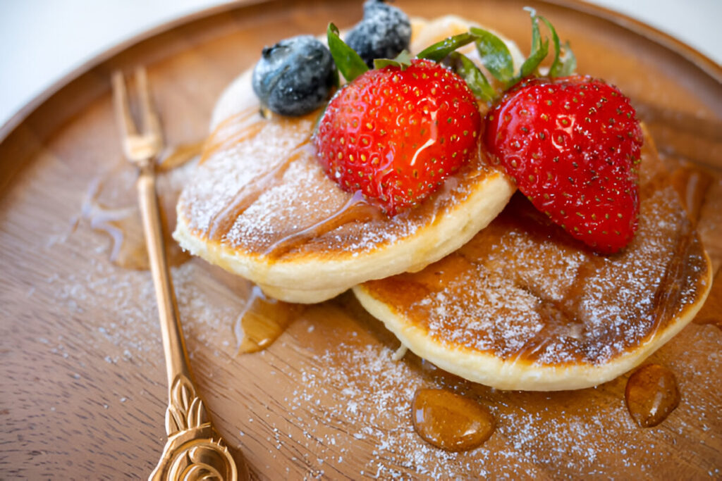 Pancake Integrali con Frutta e Sciroppo d'Acero ricette