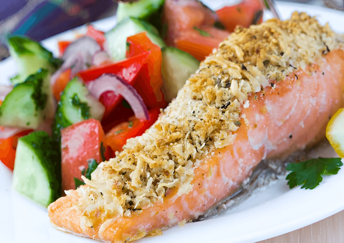 Salmone in Padella Croccante